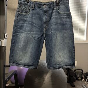 Levi's Classic Indigo Jean Shorts